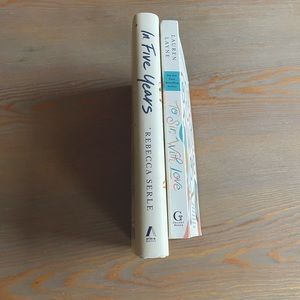 Two lovely romance novels! Comment on this post if you’d just like one.